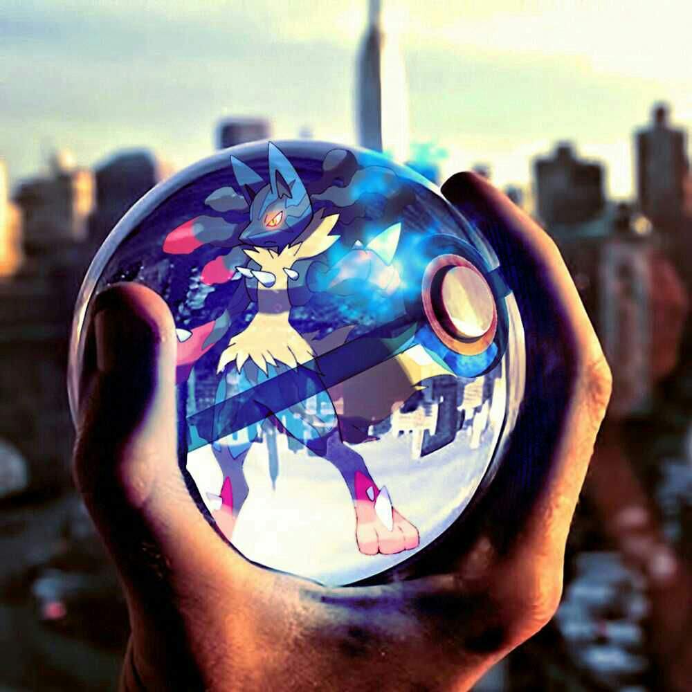 Pokemon mega lucario wallpaper