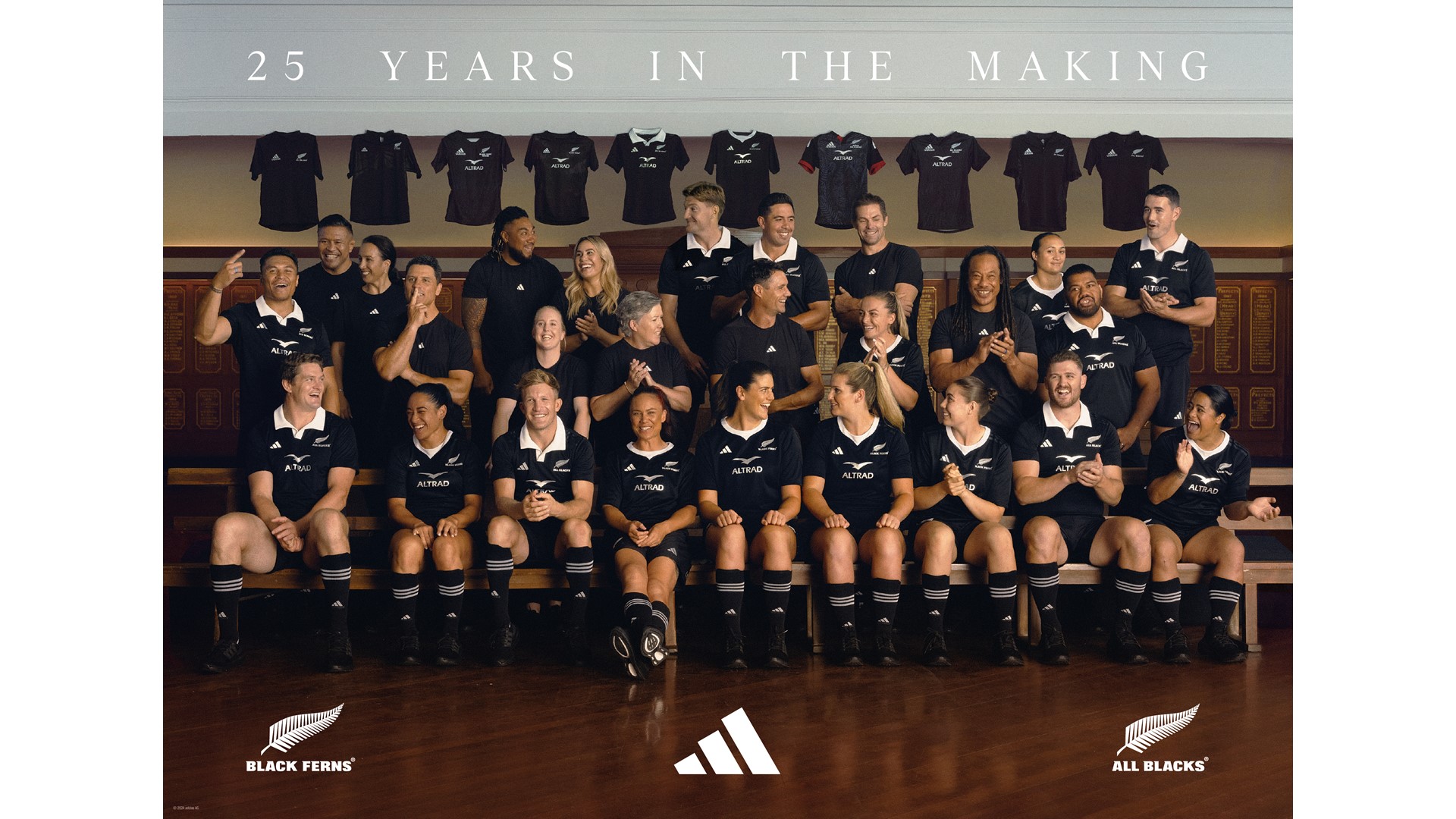 adidas and New Zealand Rugby Celebrate