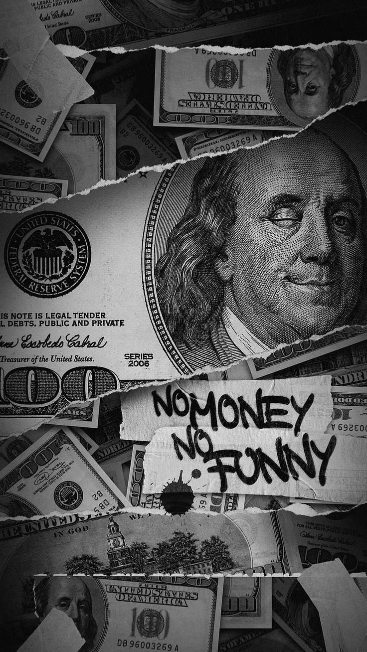 MONEY WALLPAPERS BLACK