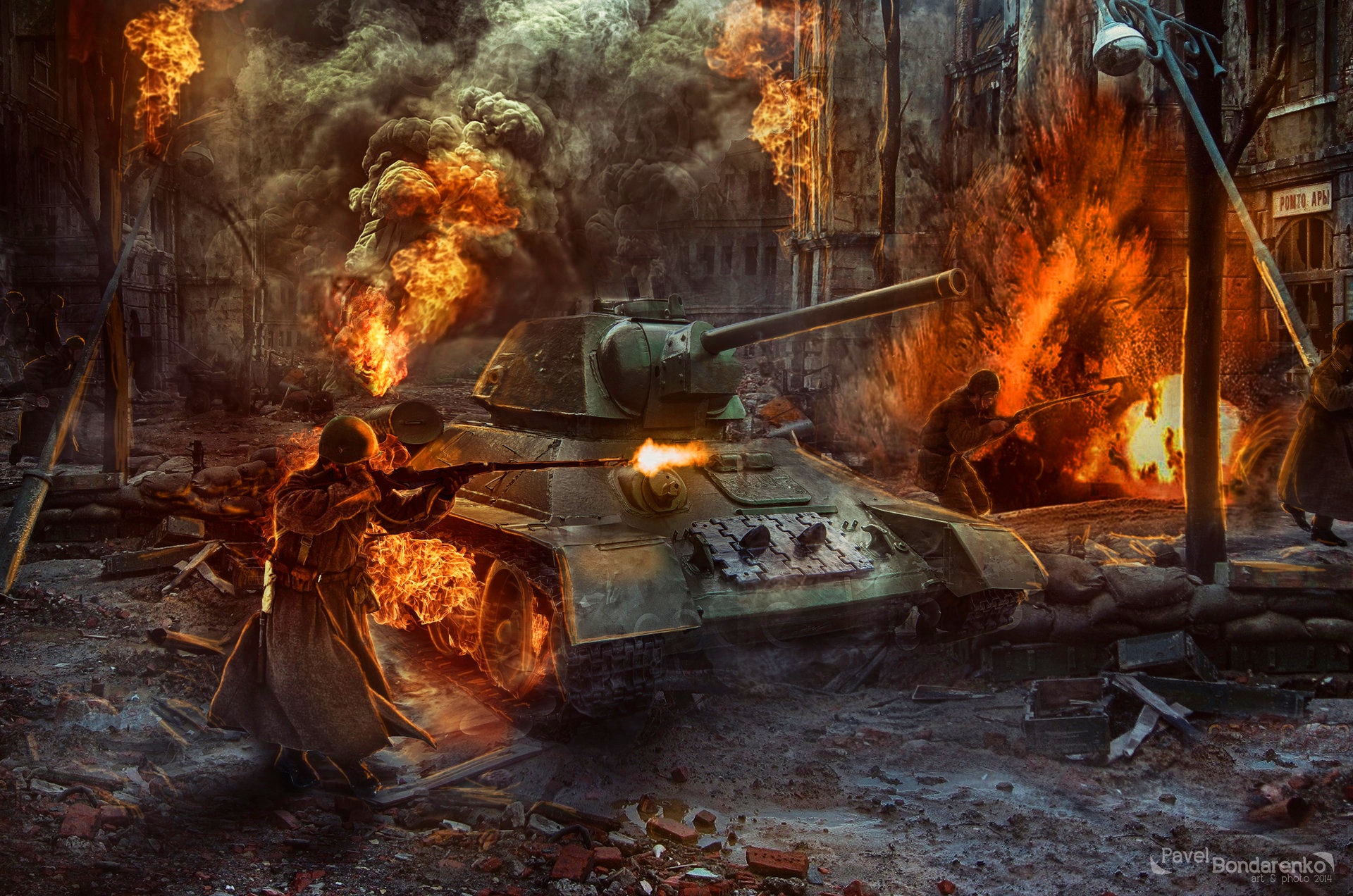 Download T 34 76 Stalingrad Tank Battle