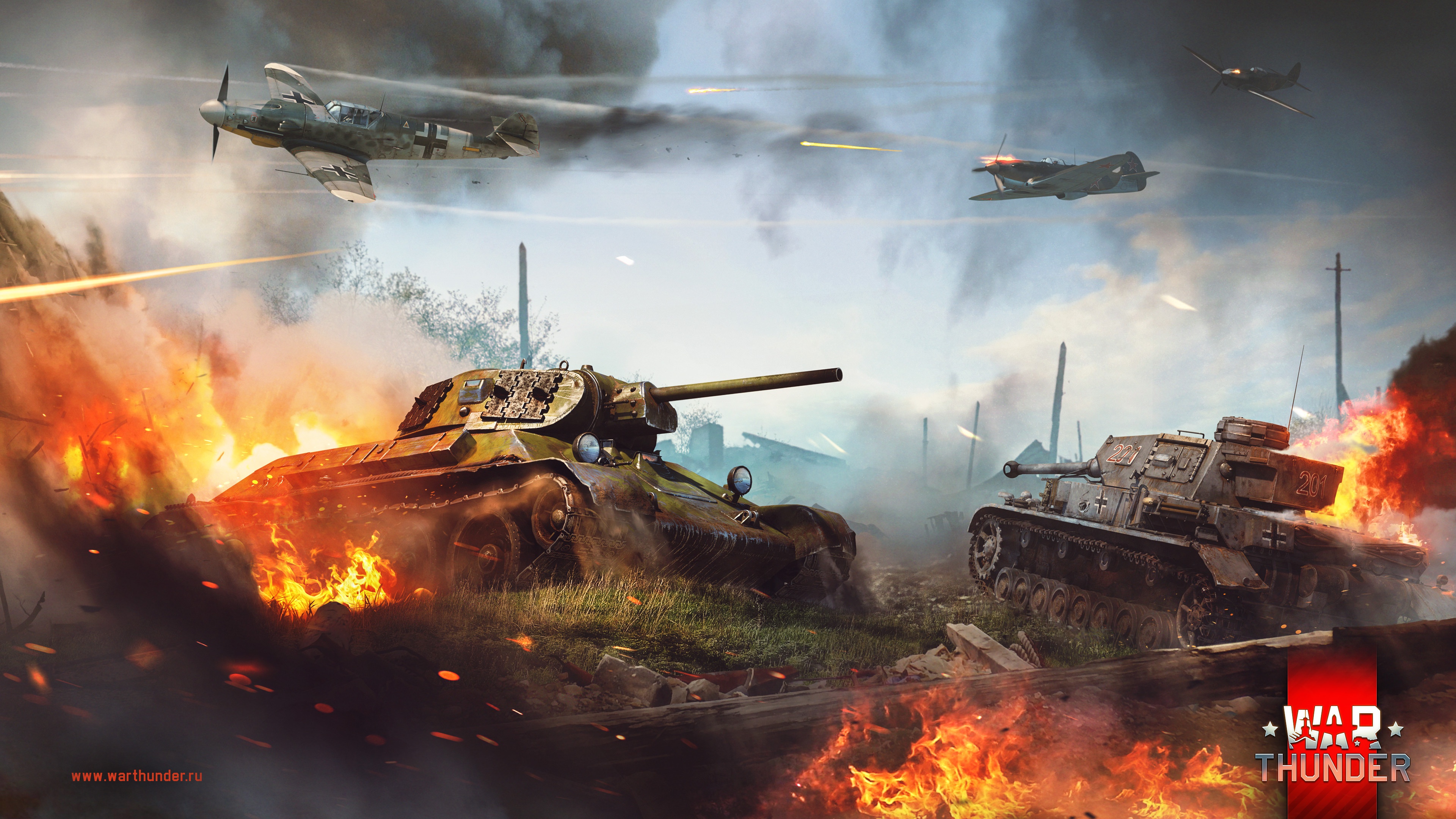 Wallpaper Fire, Dirt, Tank, T 34, War
