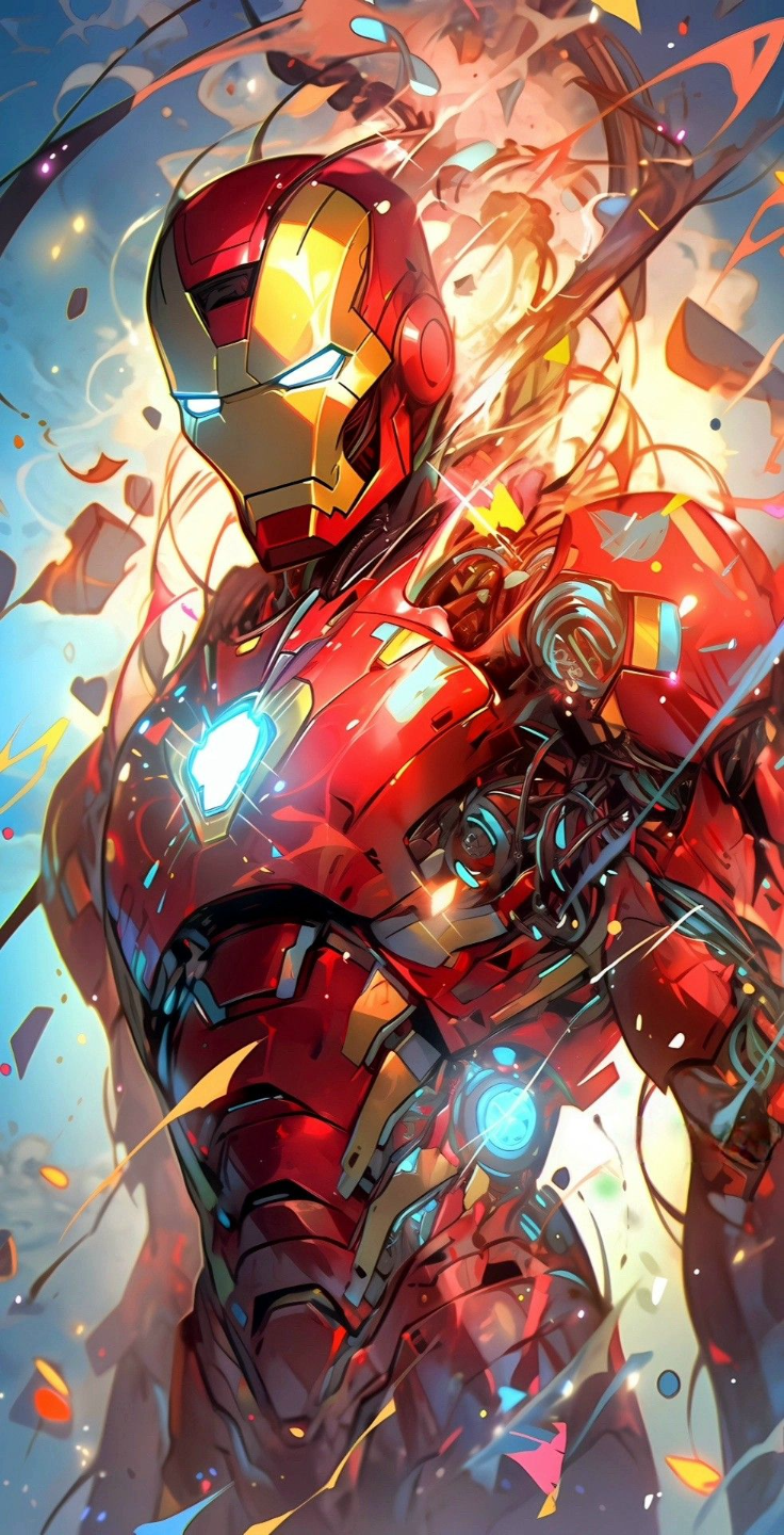 Iron Man (HueForge)
