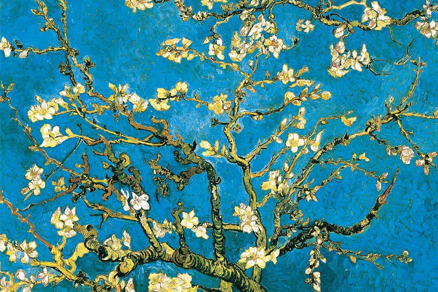 Yellow Flowers Abstract Painting