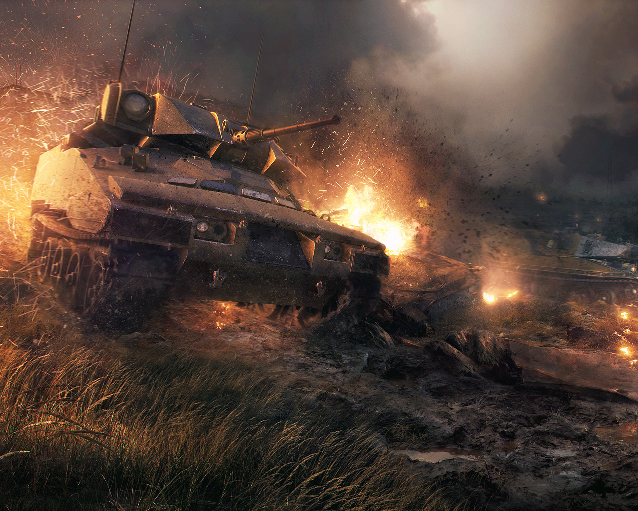 Wallpaper. Armored Warfare