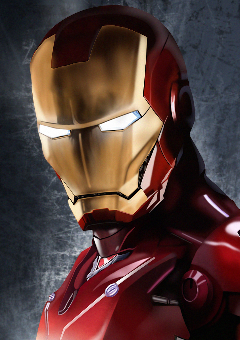 IRON MAN illustration - Behance