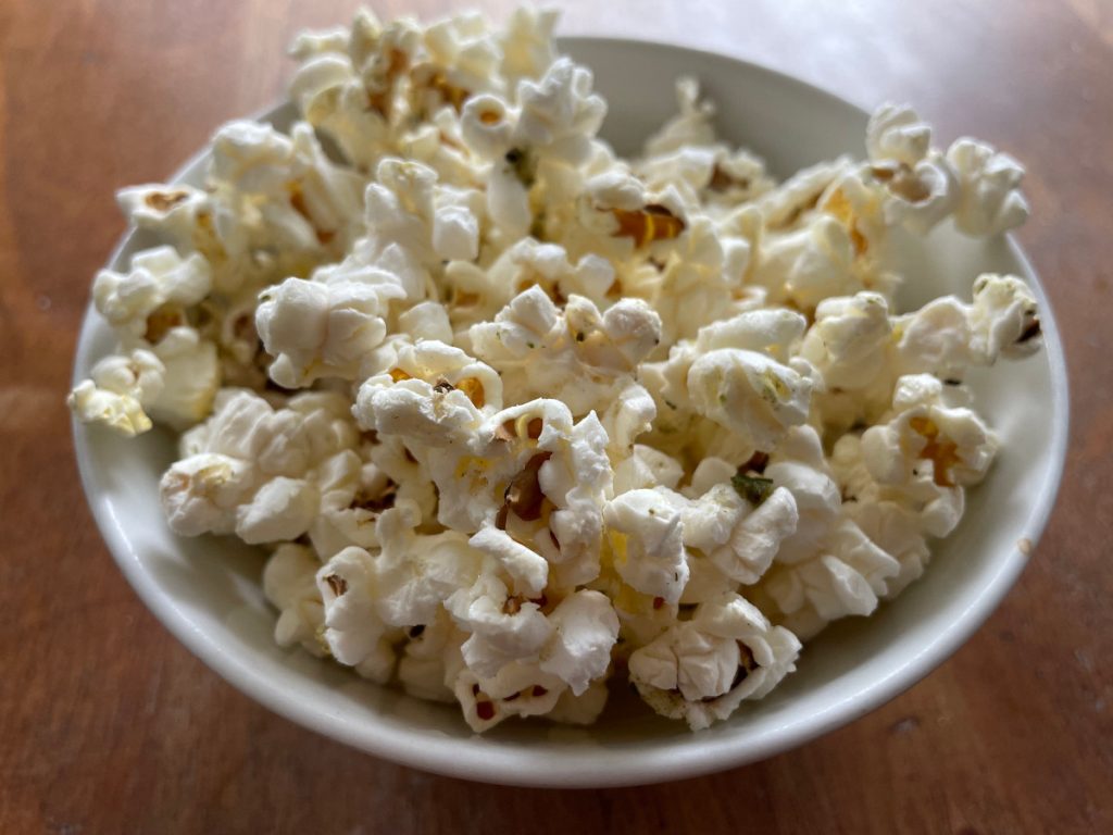 perfect popcorn and 16 topping ideas