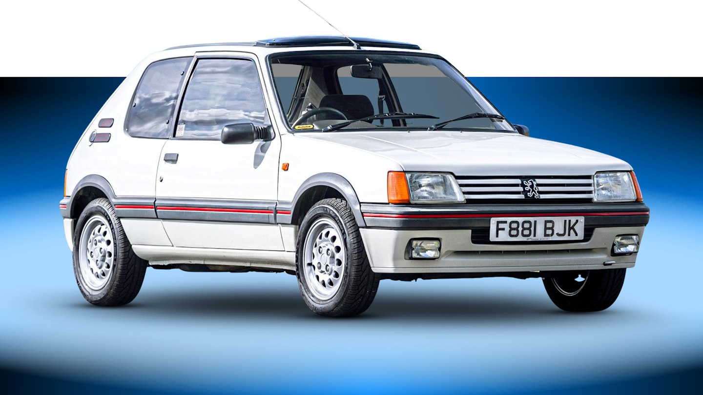 Rowan Atkinson's Peugeot 205 GTI