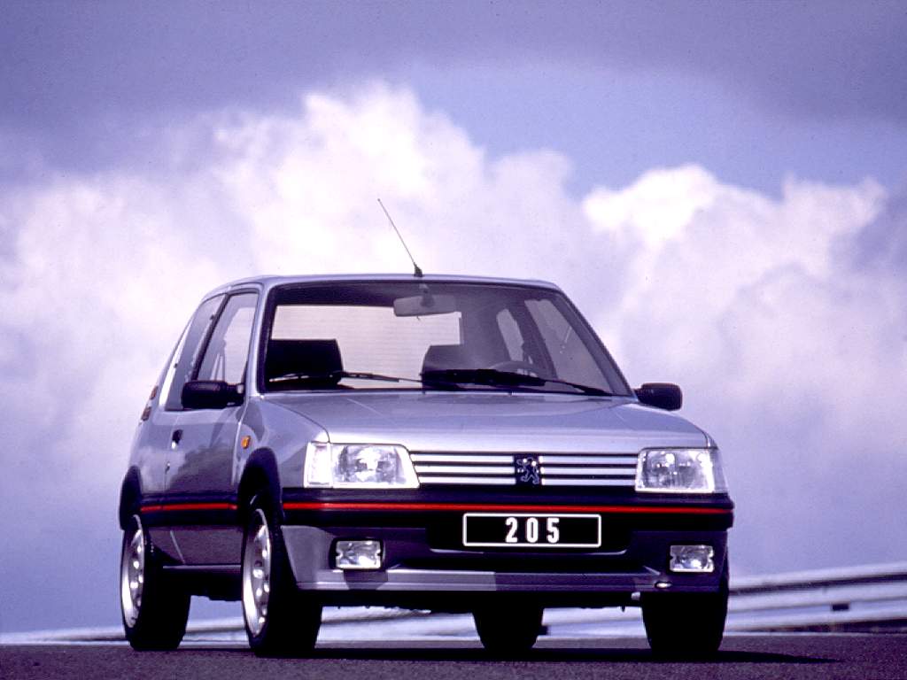 Neat 205 GTi wallpaper. aussiefrogs