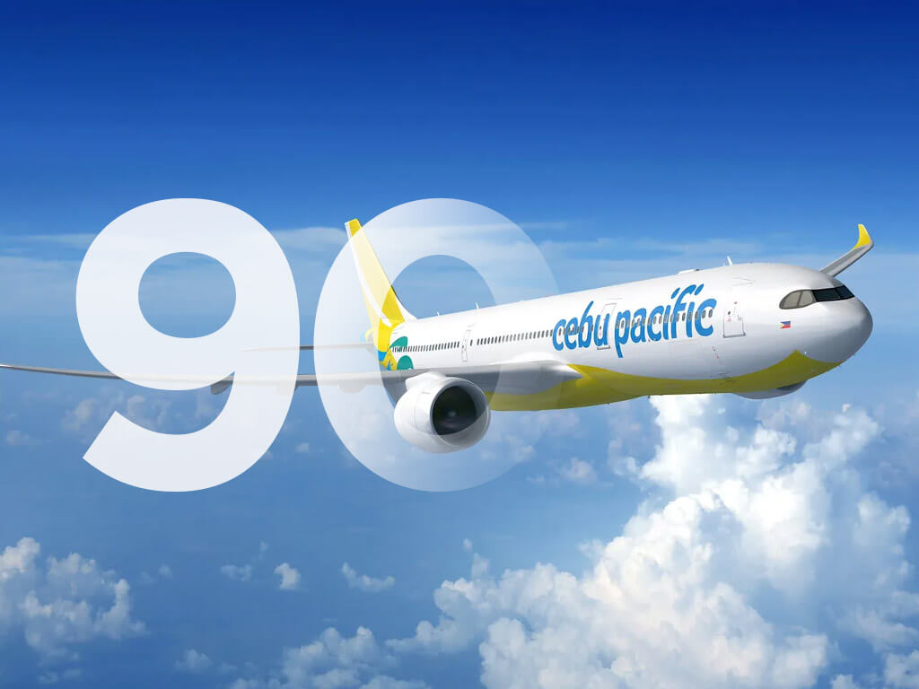 Cebu Pacific Hits 90 Plane Milestone