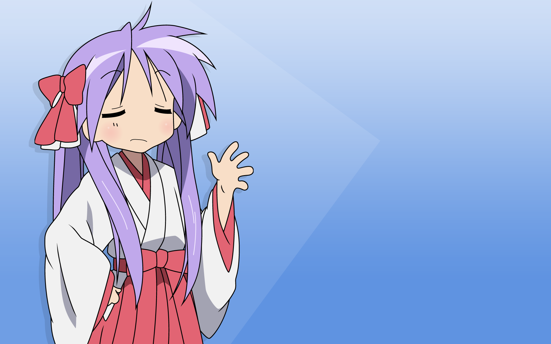 Kagami Hiiragi Anime Lucky Star