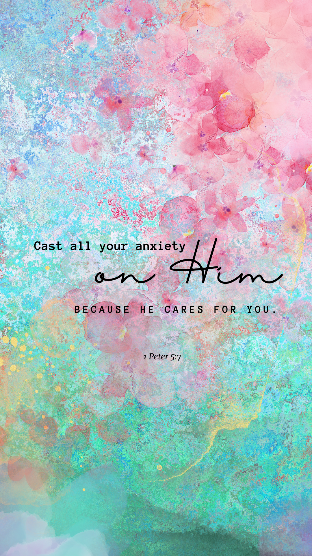 Beautiful Christian Phone Wallpaper With A Summer Glowup