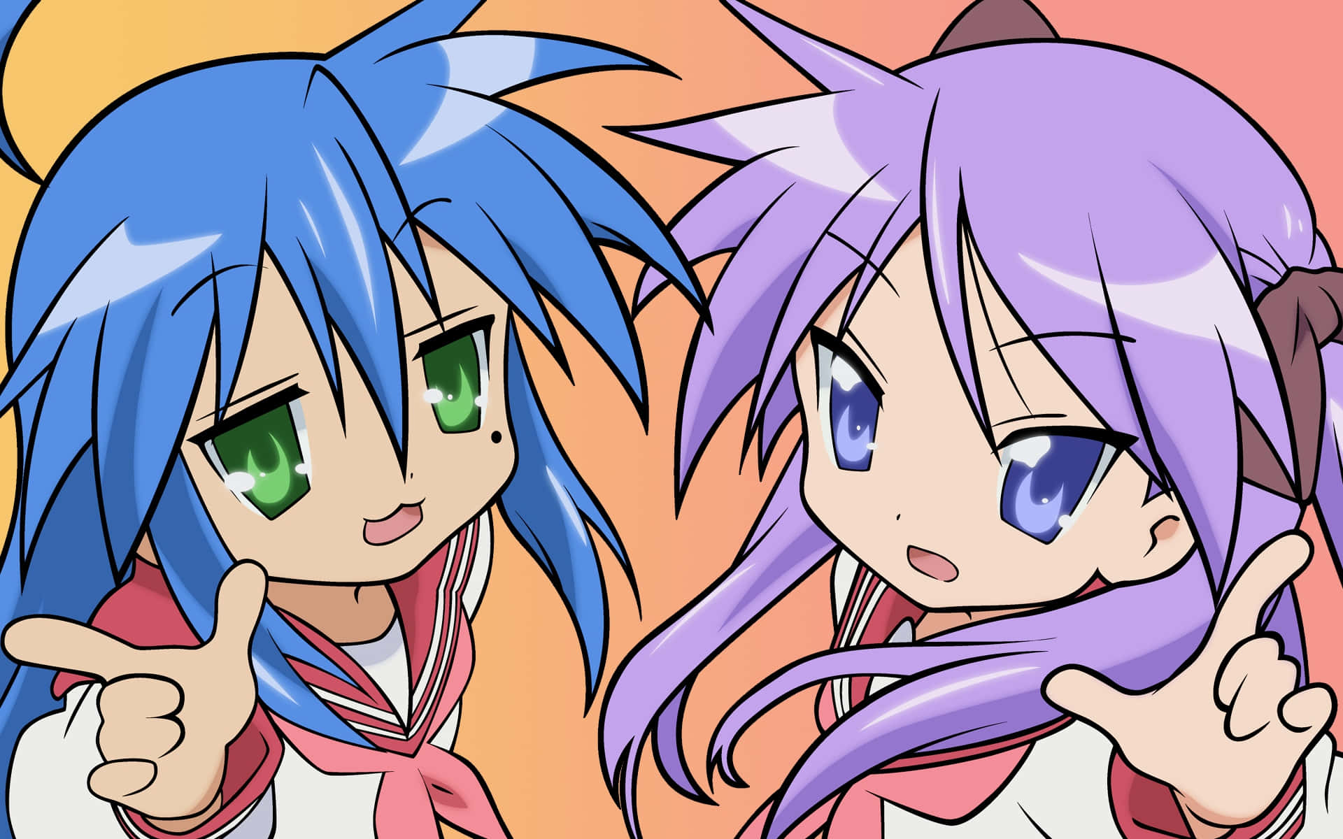 Kagami From Lucky Star Wallpaper