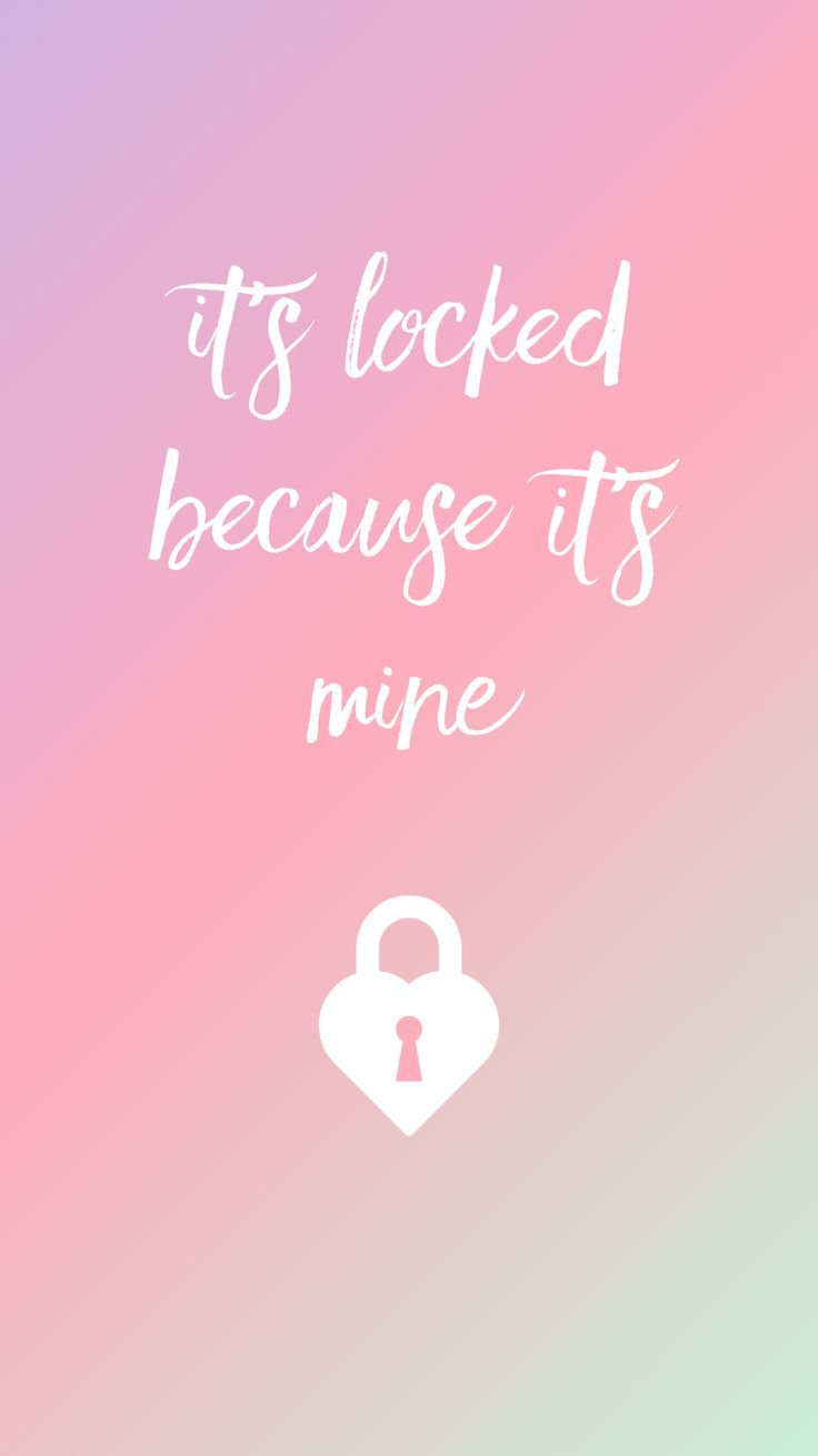 Phone Lock Screen Wallpaper In Candy Style