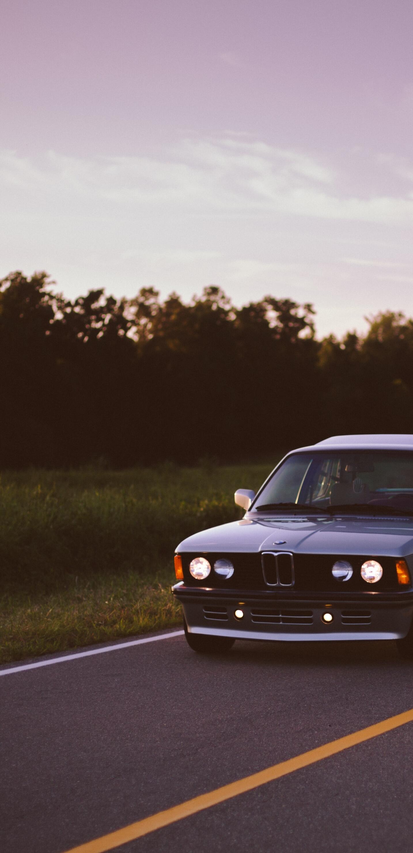 Wallpaper wallpaper BMW old cars trees