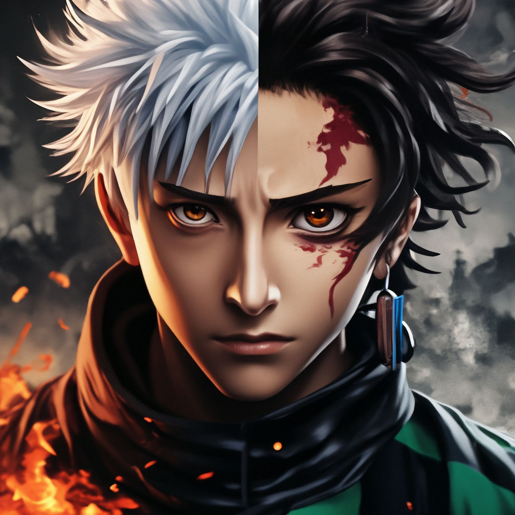 Satoru gojo vs. Tanjiro kamado