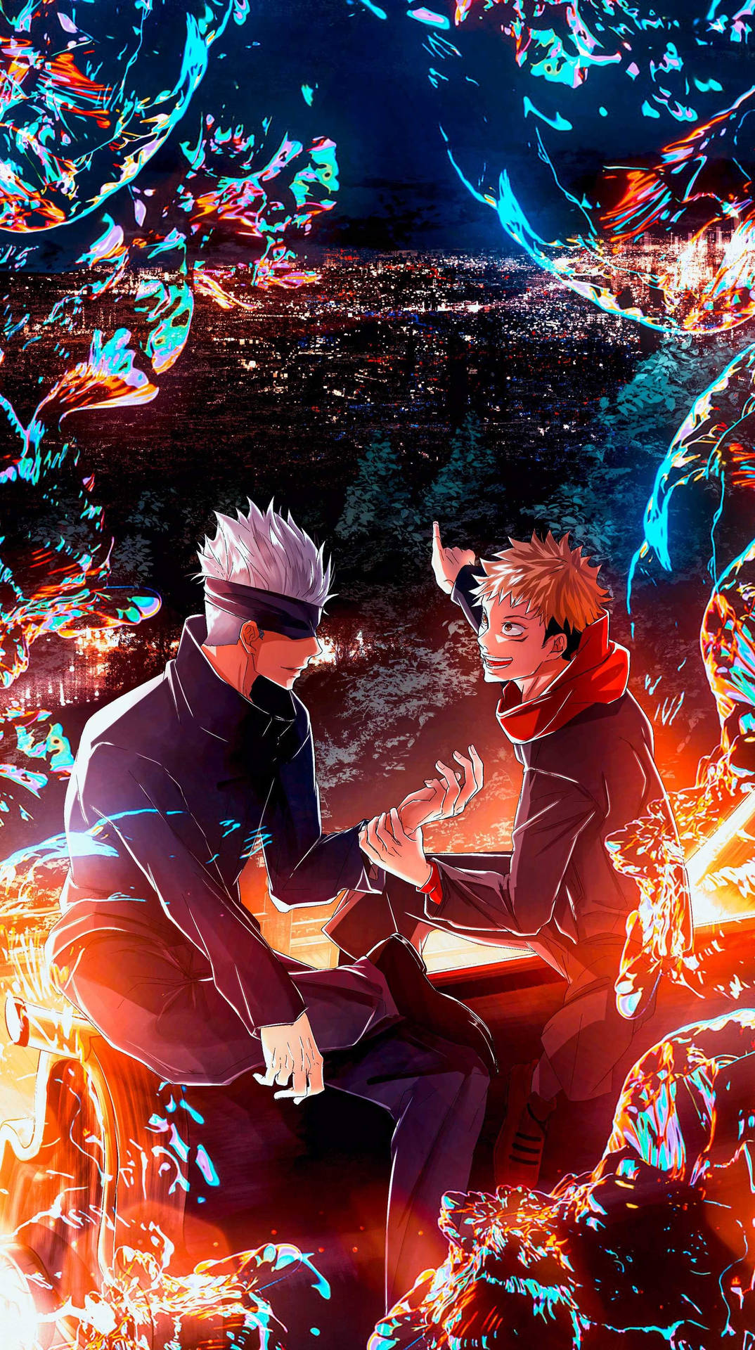 Jujutsu Kaisen Boys Itadori Gojo