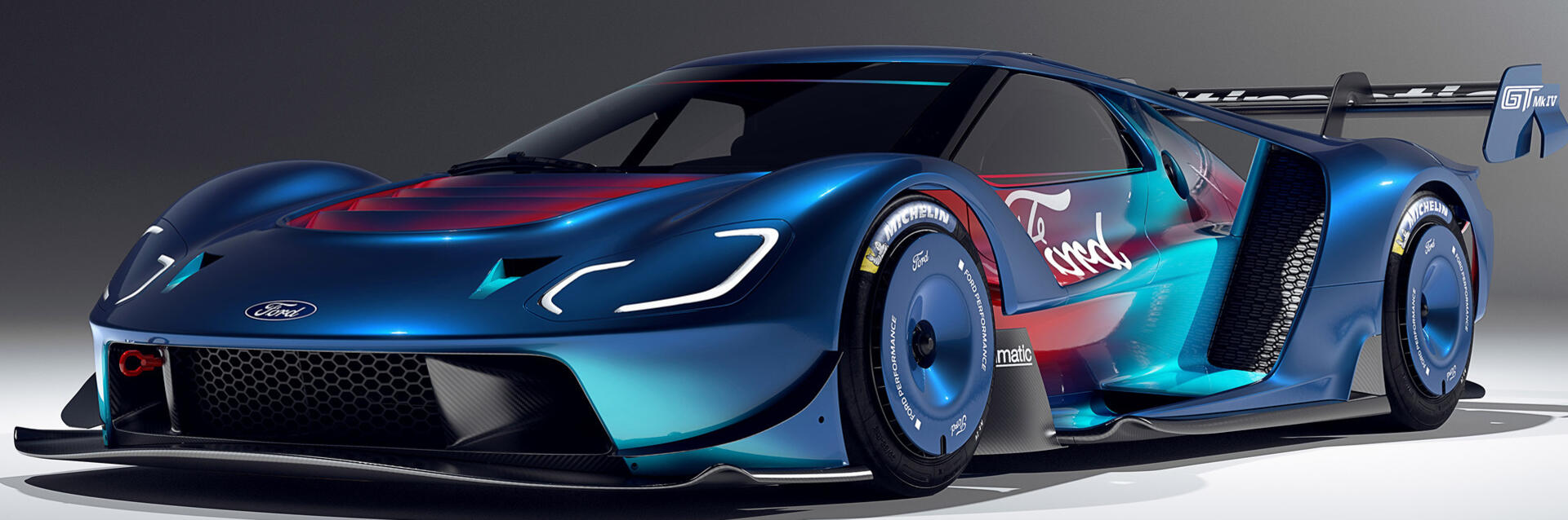 Ford gt mk iv · 1920x640 Обложка