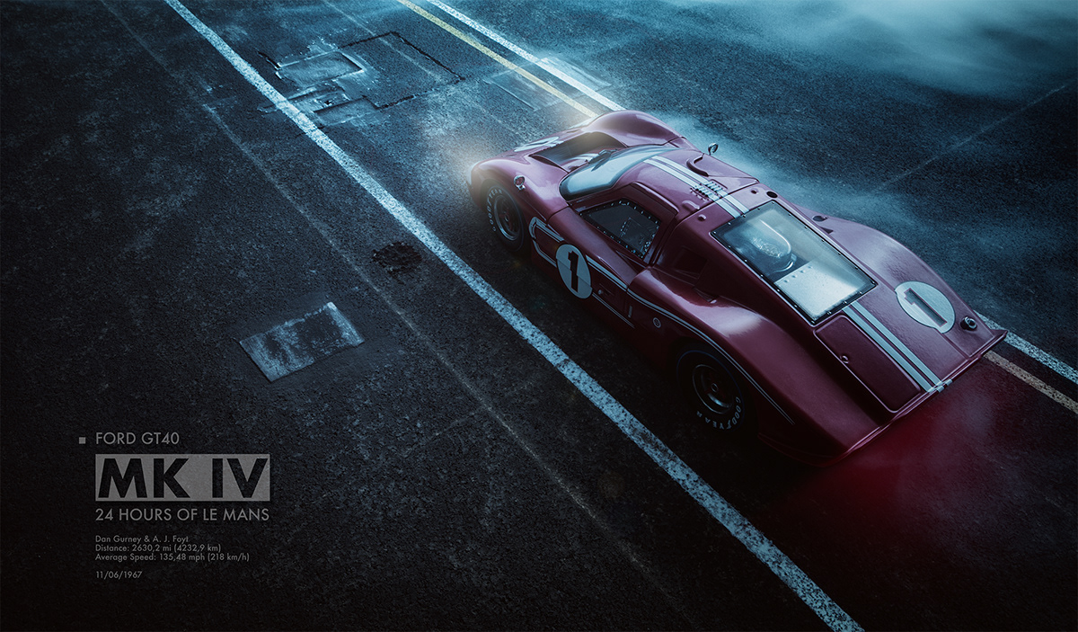 FORD GT40 MK IV - Behance