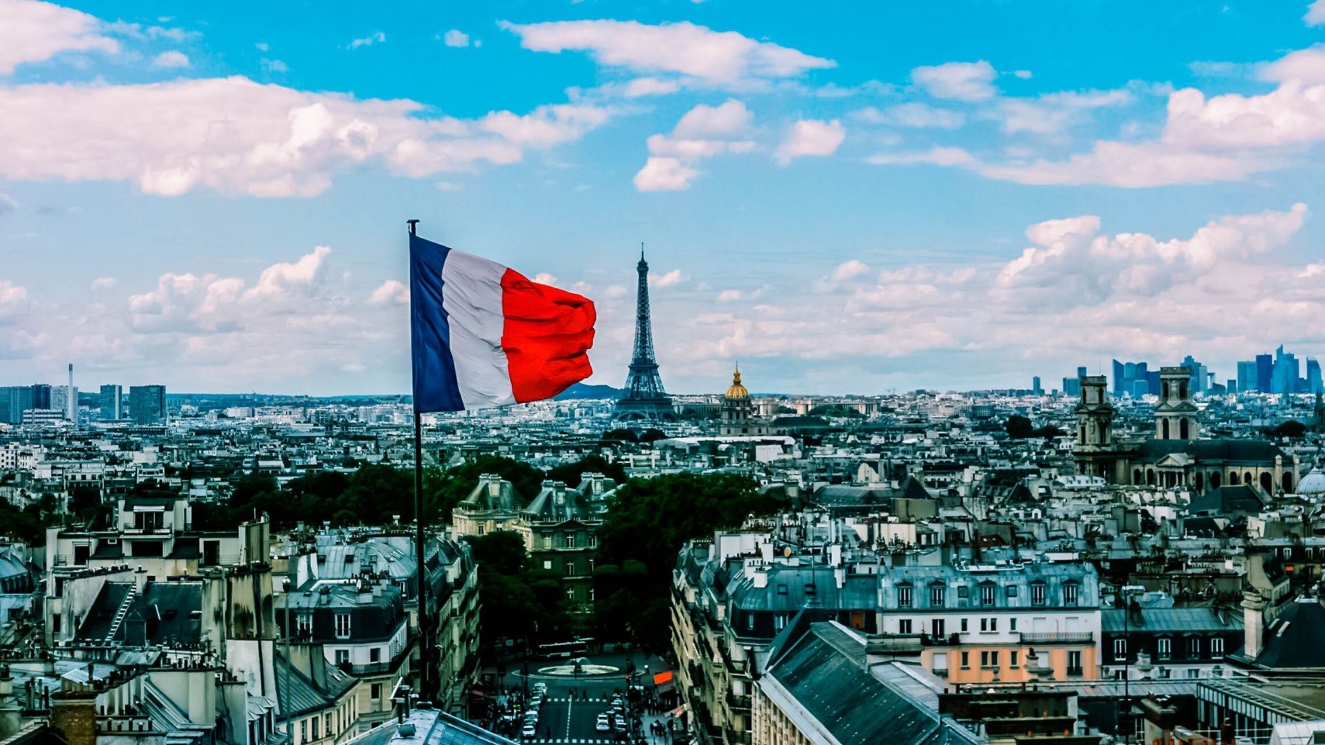 France Flag Wallpaper