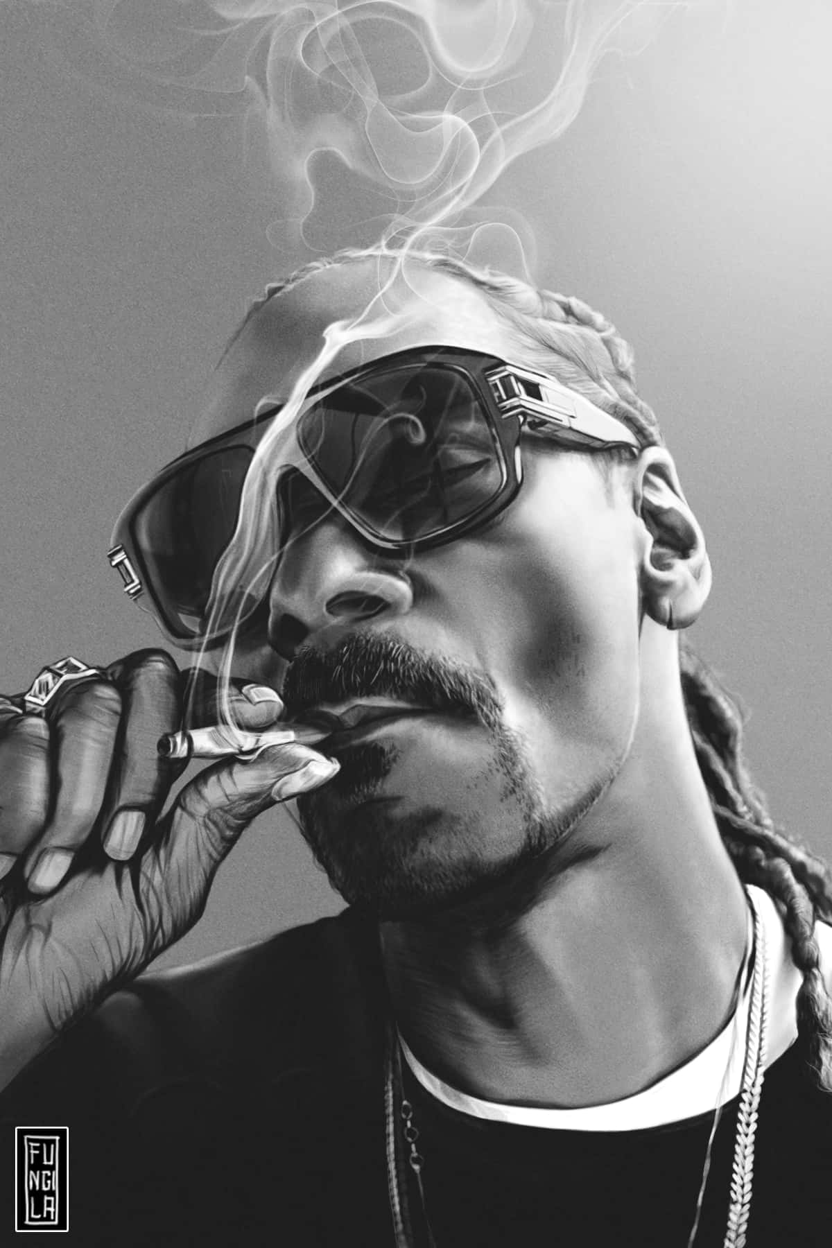 Download Snoop Dogg Smoking A Cigarette