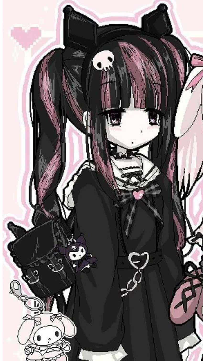 Download Kuromi Gothic Anime Girl