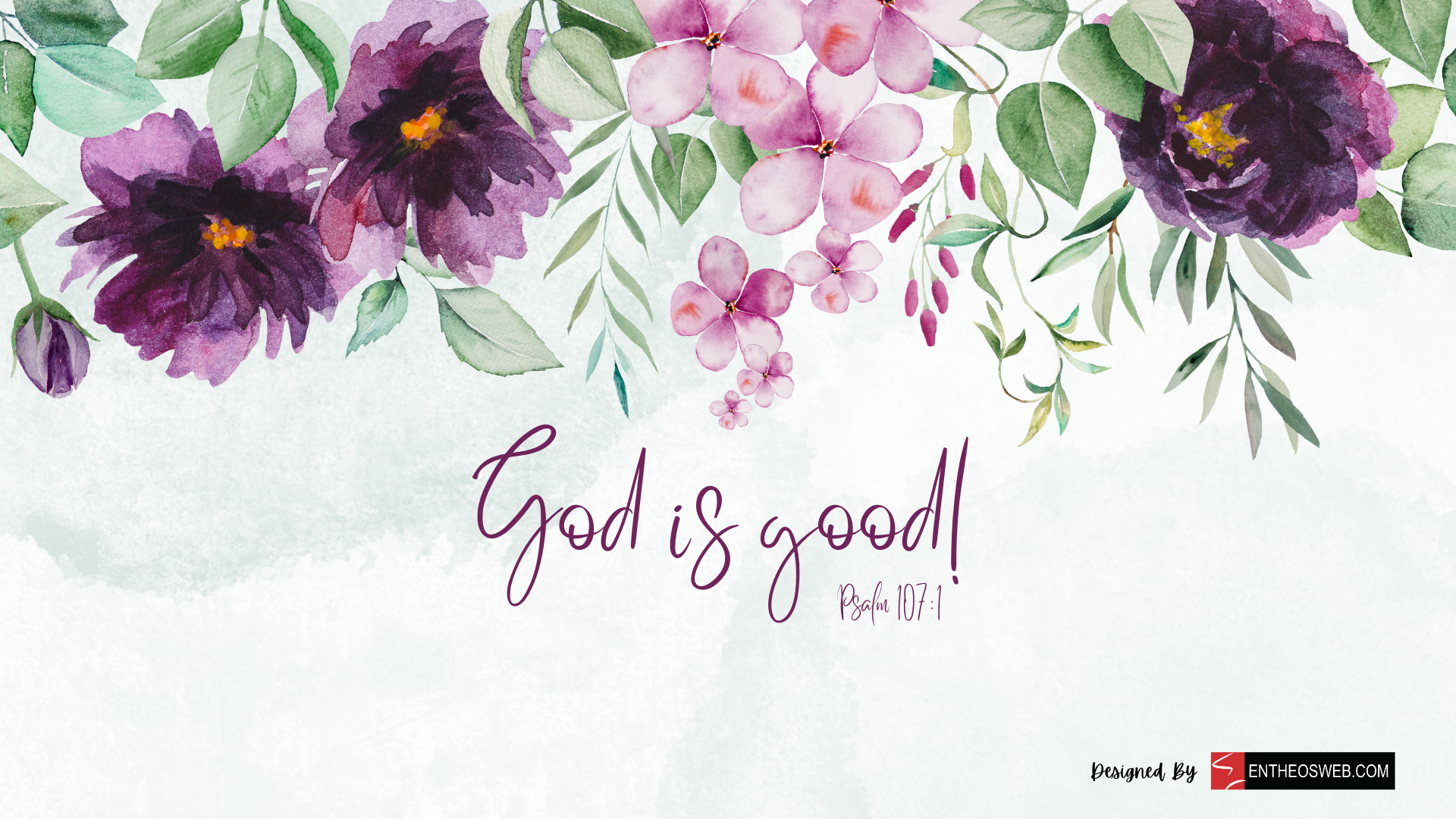 Christian Wallpaper with Bible Verses and Affirmations
