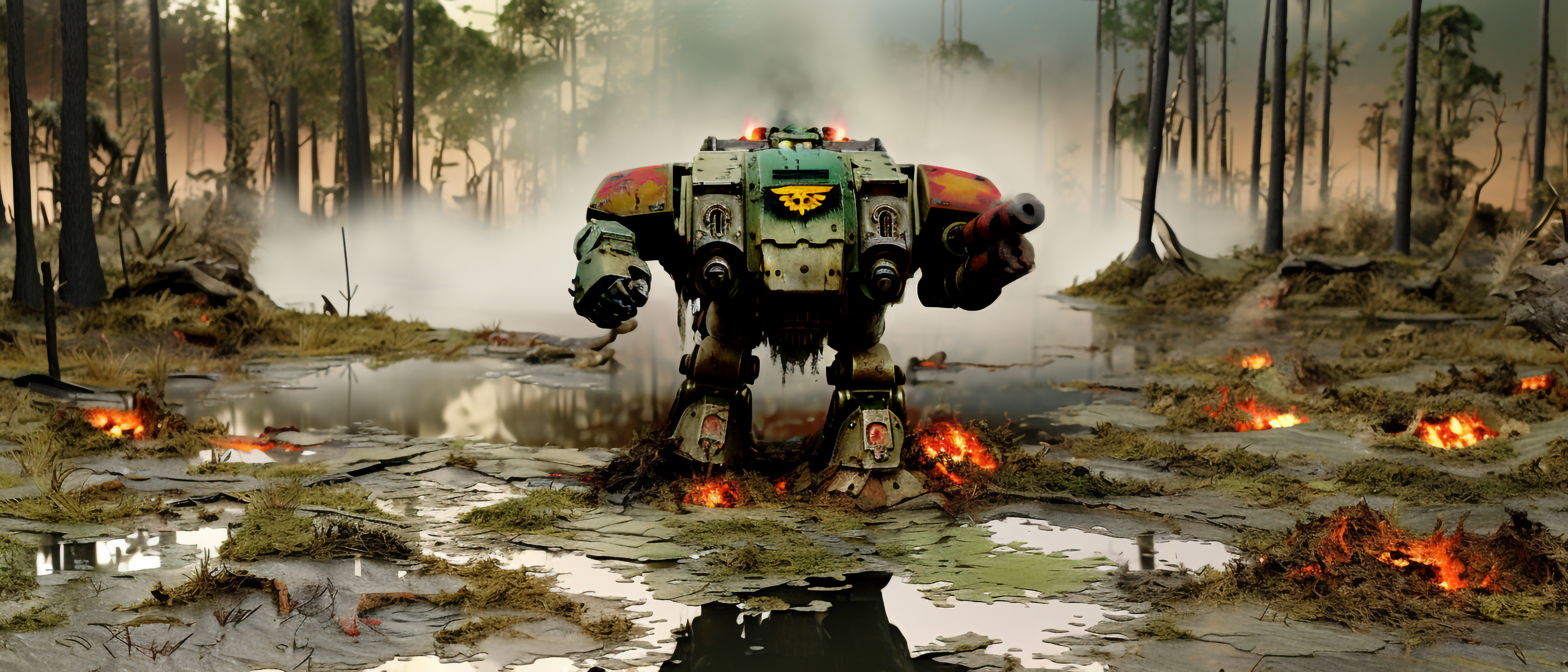 Salamander Battle Scenes