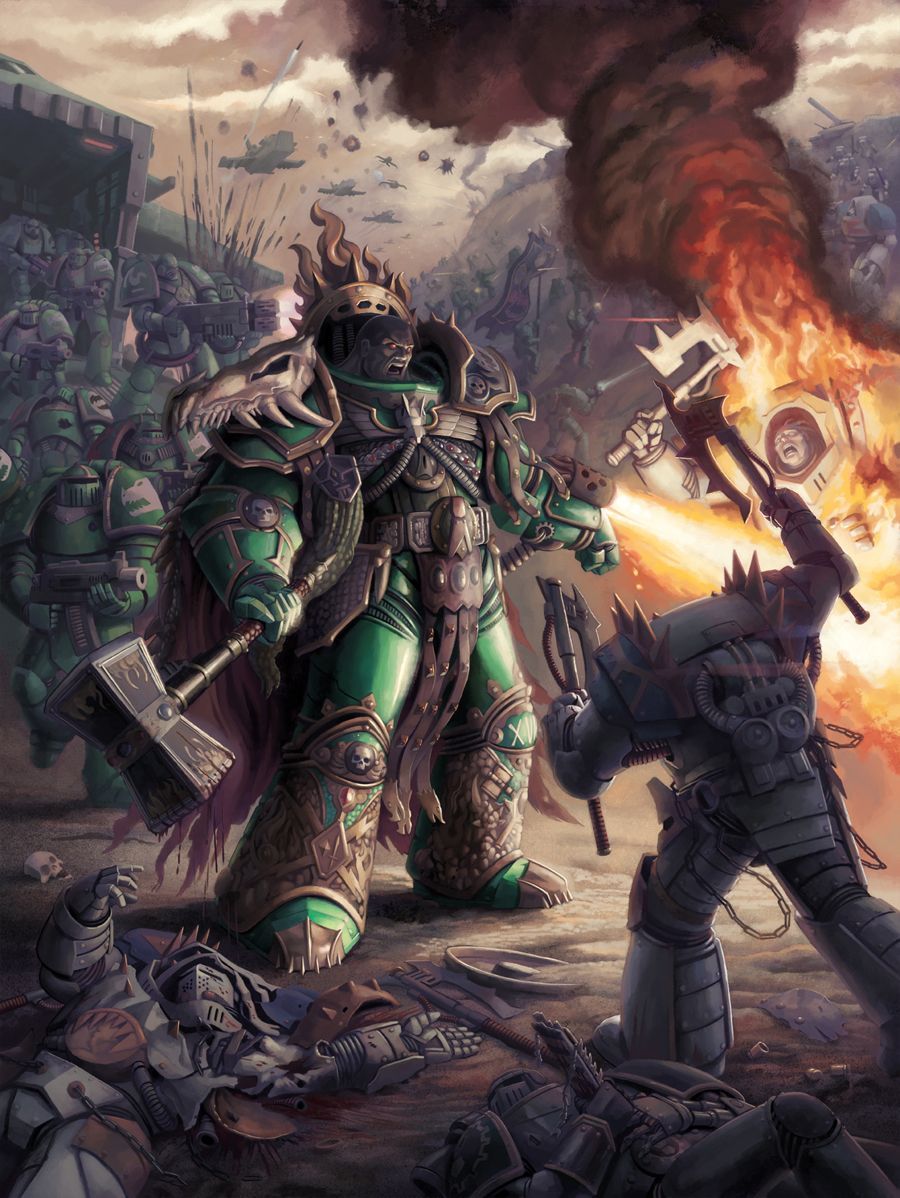 Vulkan Primarch of the Salamanders