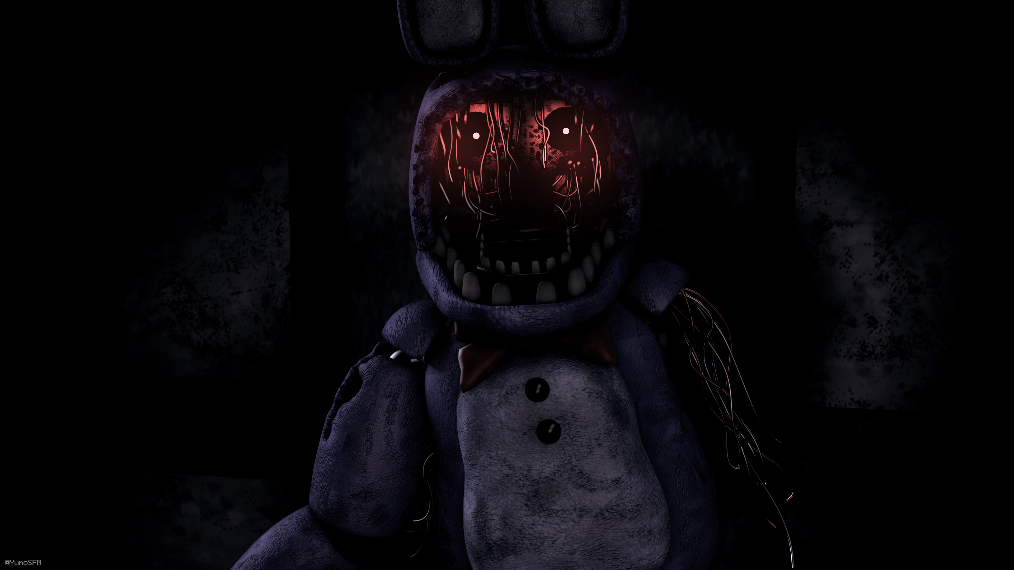 Withered animatronics from FNAF 2