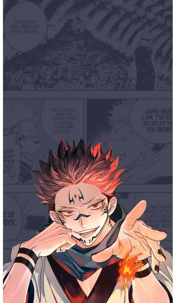 Sukuna iPhone Wallpaper