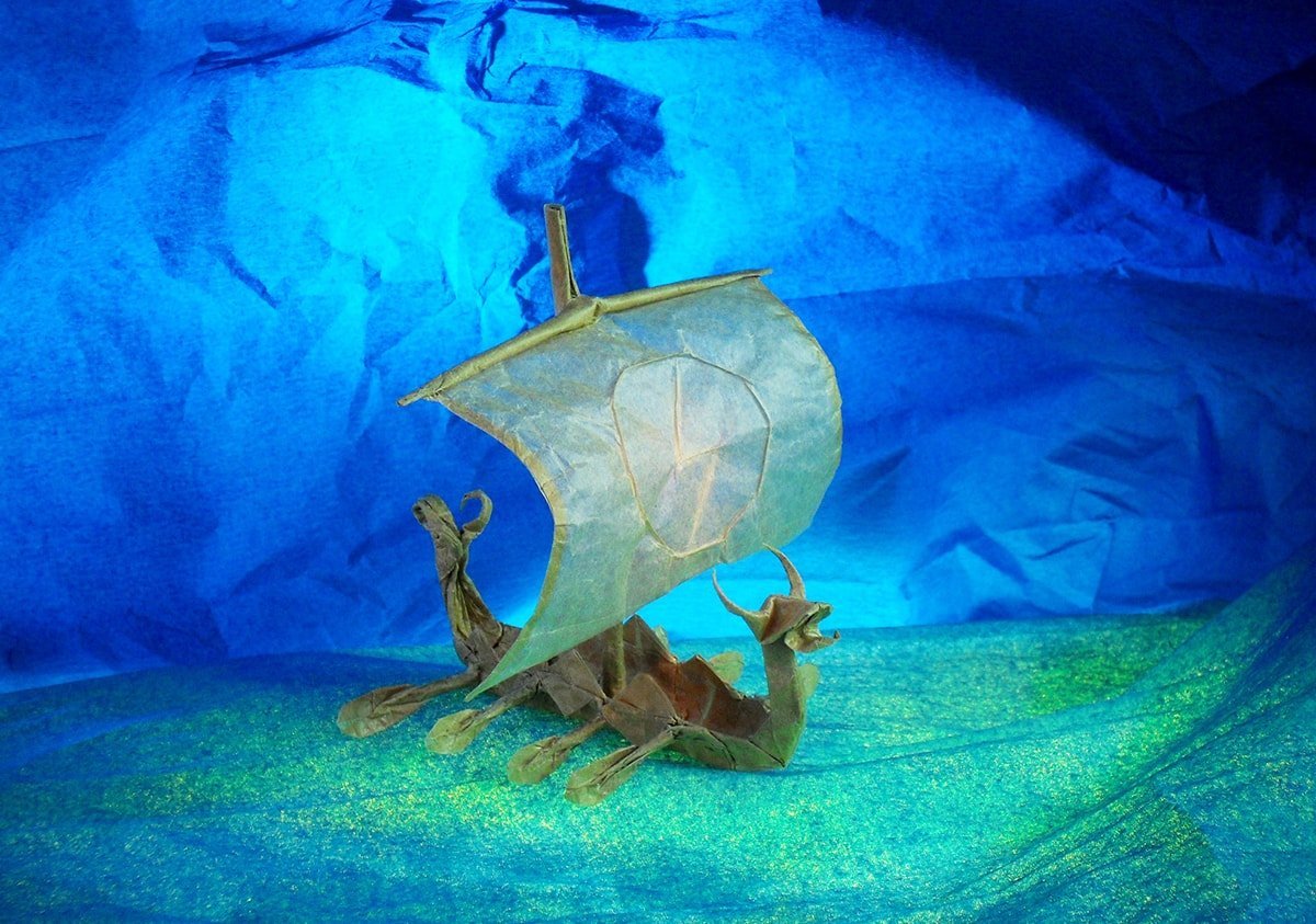 Norse Themed Origami for Leif Erikson Day