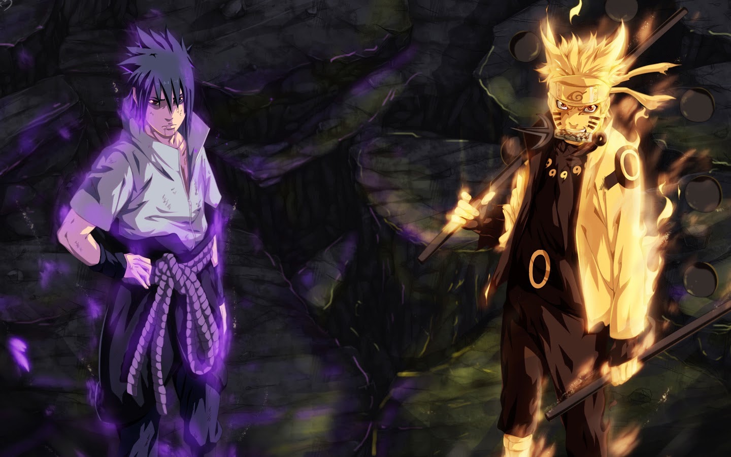 Sasuke Naruto 4K Wallpaper