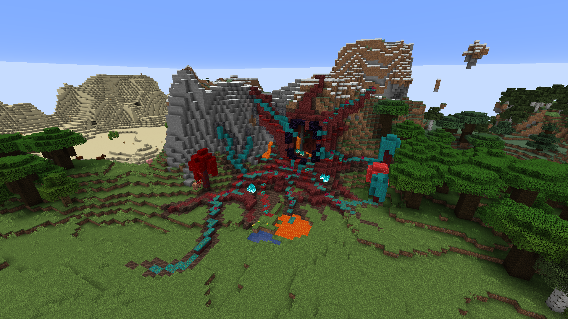 We built The Nether corrupting
