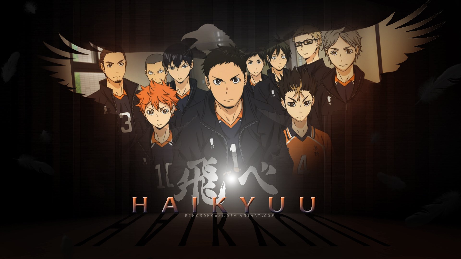 Haikyū!! HD Wallpaper: The Spirit of Volleyball