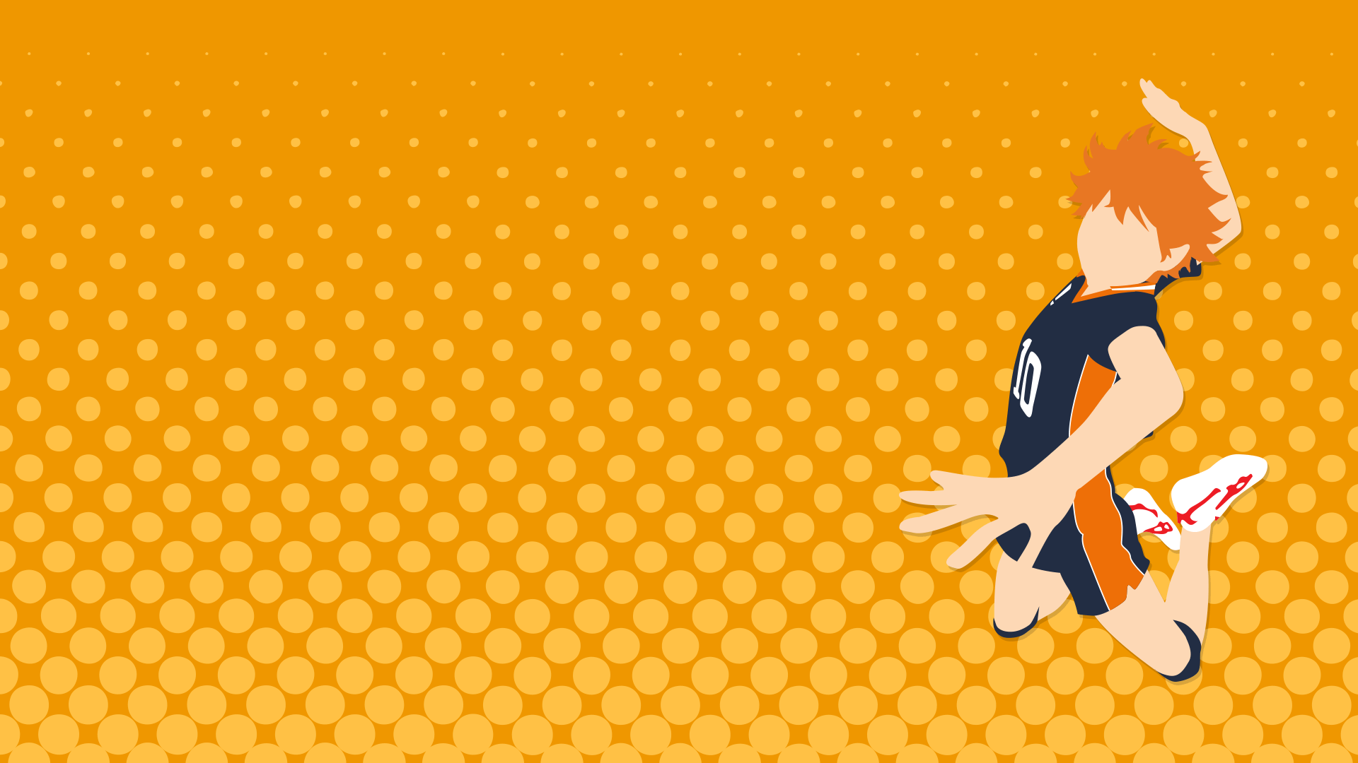 Made a Haikyuu!! wallpaper while my