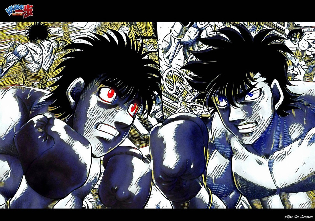 Ippo: Ryo Mashiba x Takeshi Sendo Anime