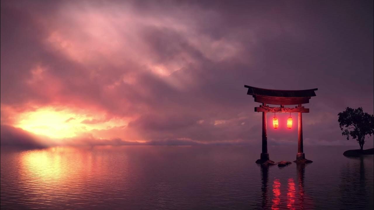Japanese Torii Landscape Live