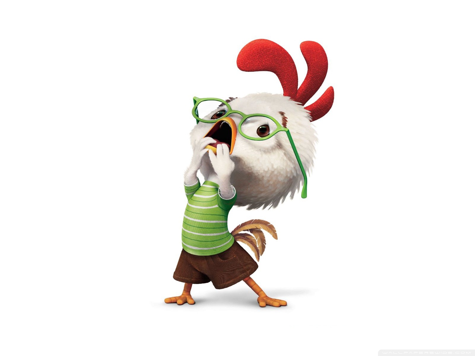 Chicken Little Funny 4K UHD Wallpaper