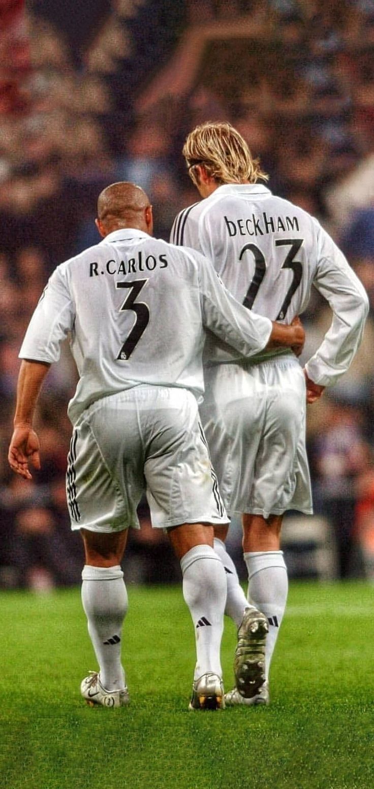 David Beckham & Roberto Carlos