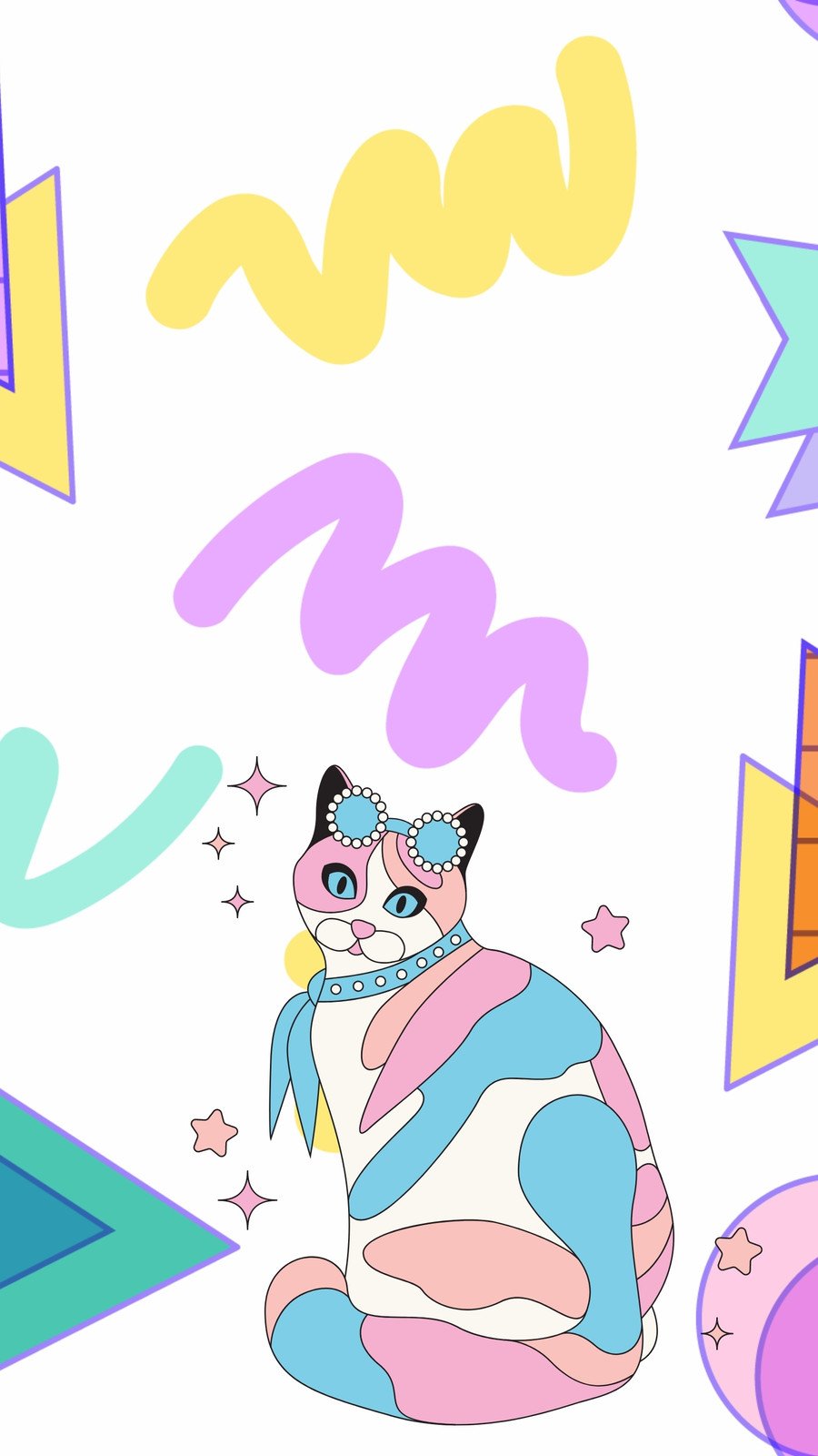 funny cat phone wallpaper