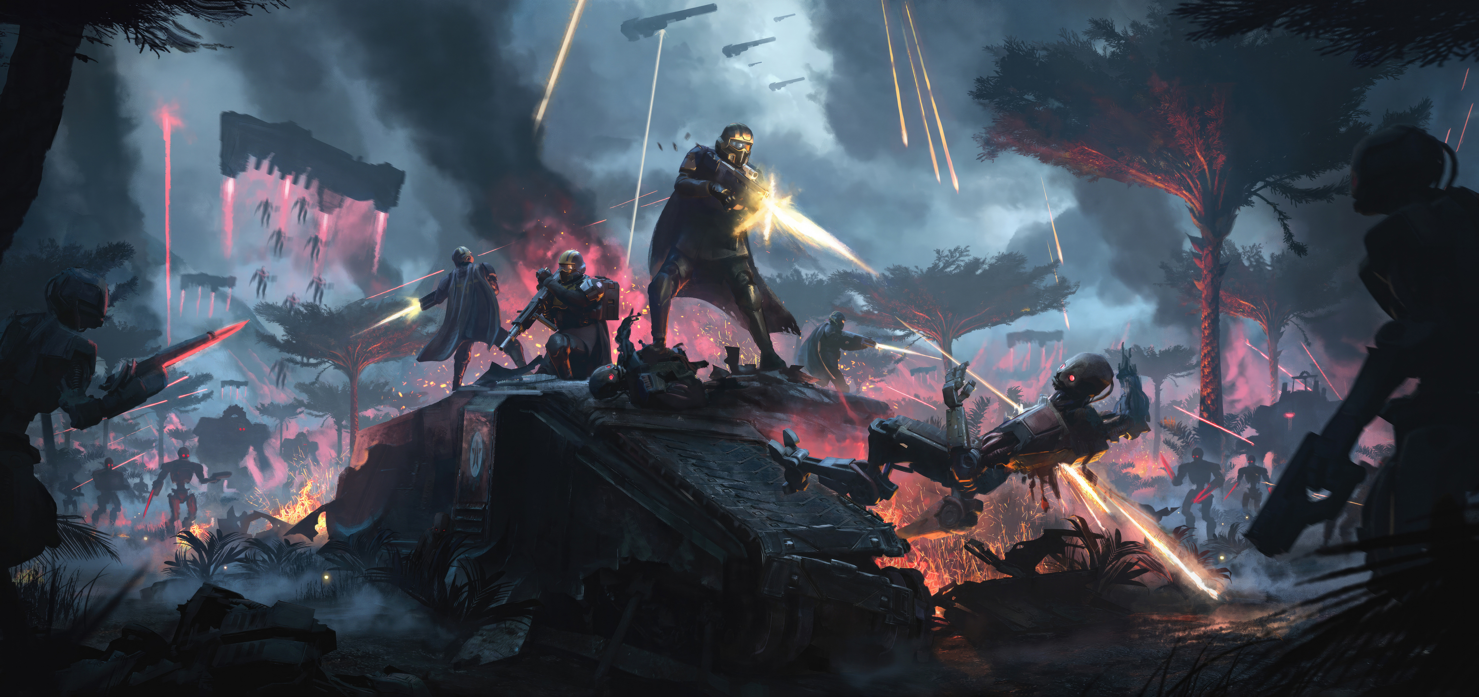 Helldivers 2 Playstation 5 Wallpaper, HD