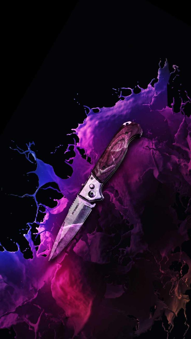 Folding Knife iPhone Wallpaper