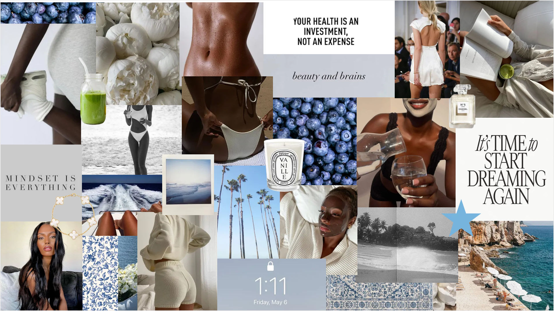 Create a custom vision board for you