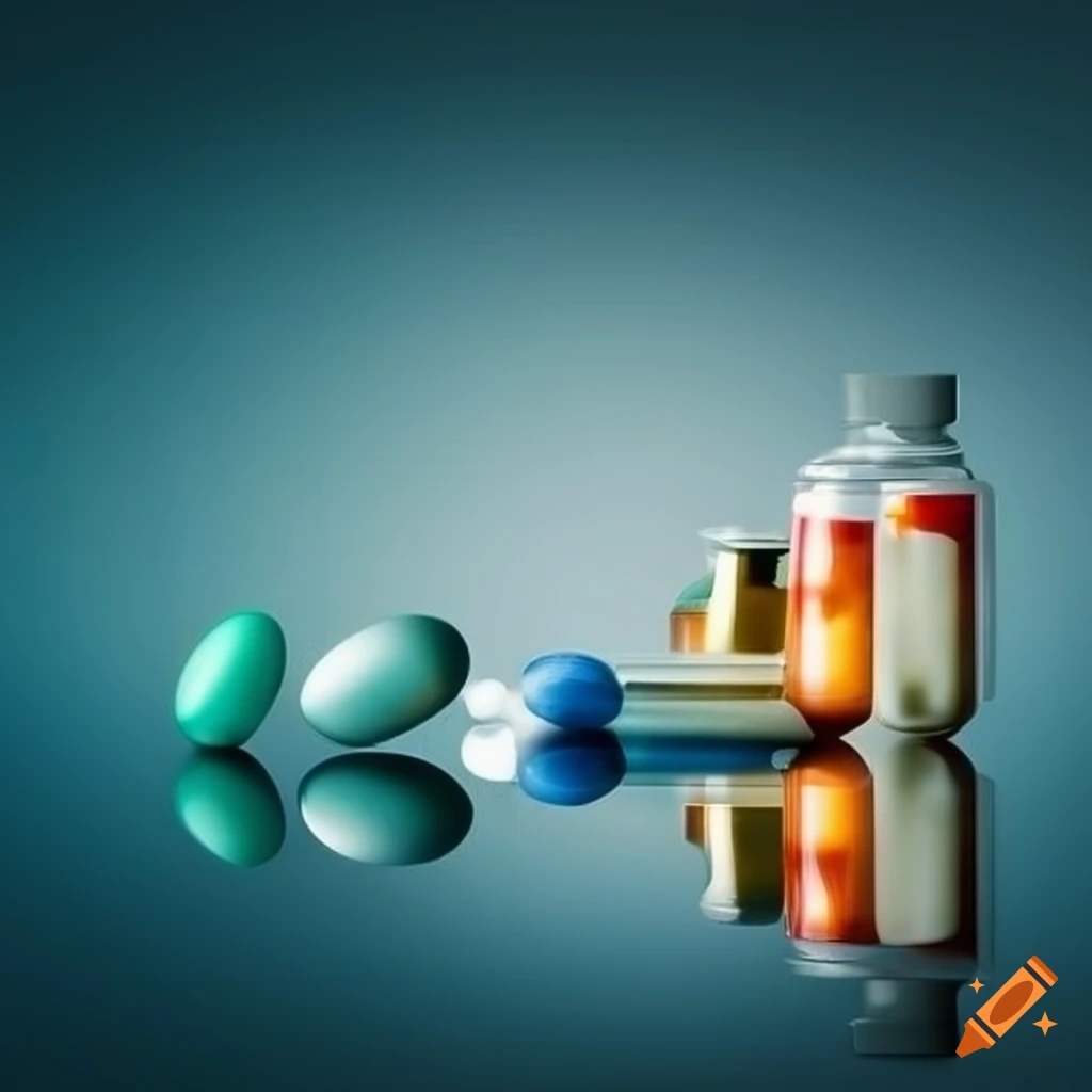 Medical pharmacy wallpaper on Craiyon