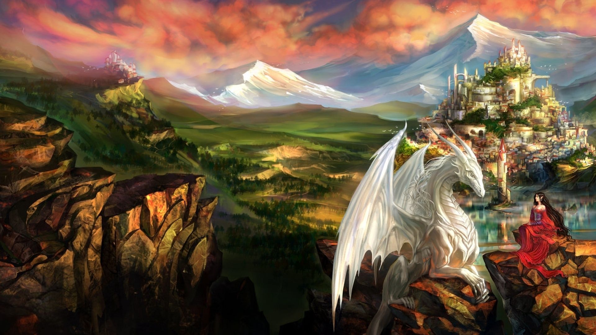 Download wallpaper 1920x1080 dragon