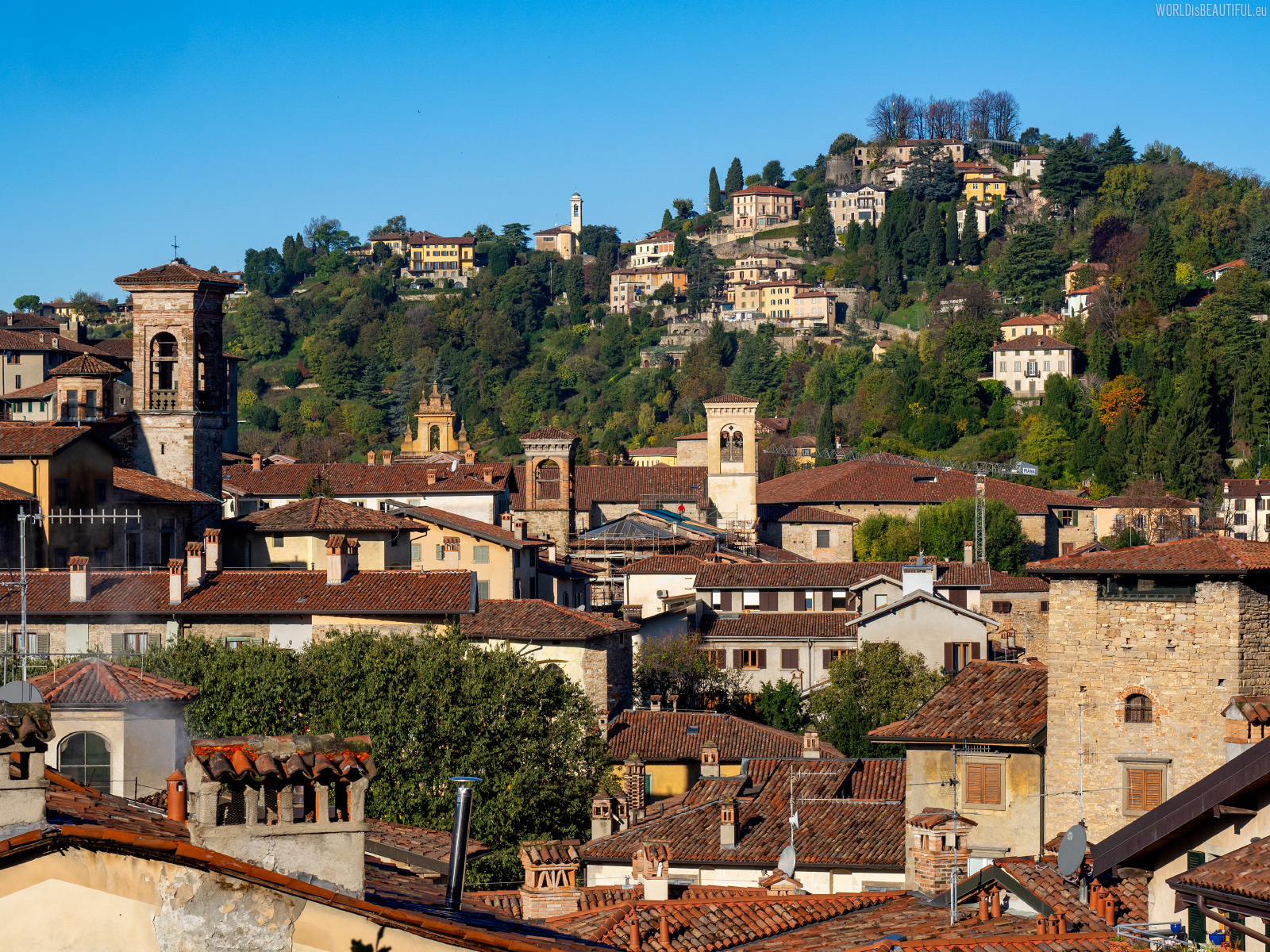 What to see in Bergamo. photography