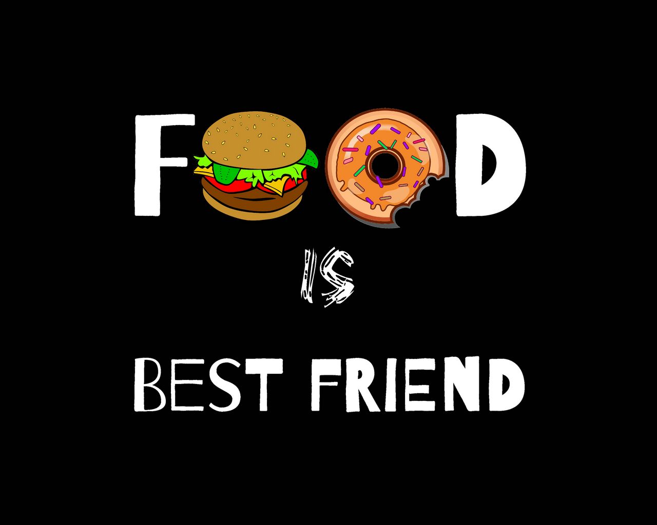 Download wallpaper 1280x1024 food, love
