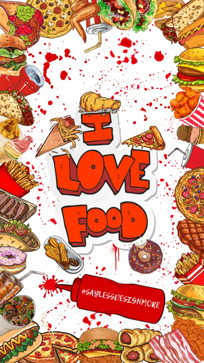 I Love Food wallpaper