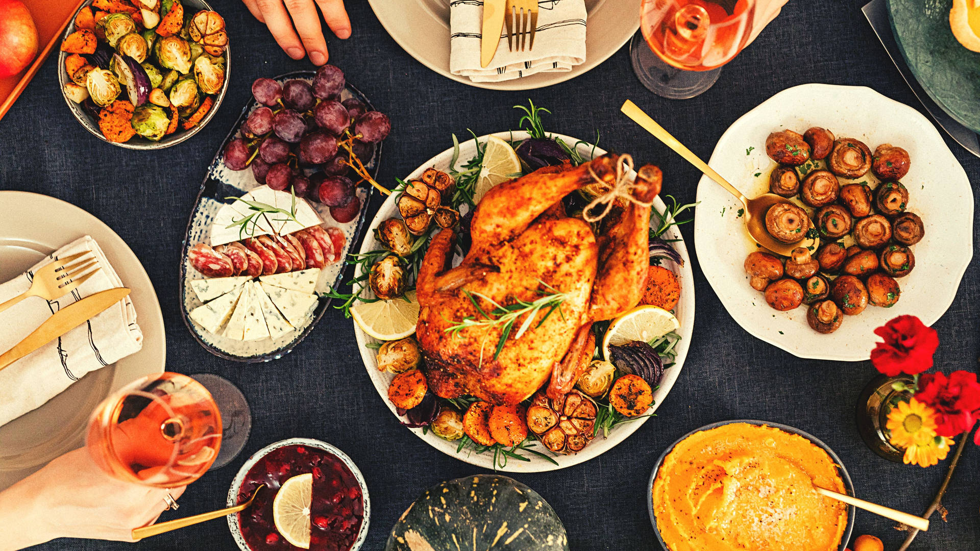 Download Delicious food cooked