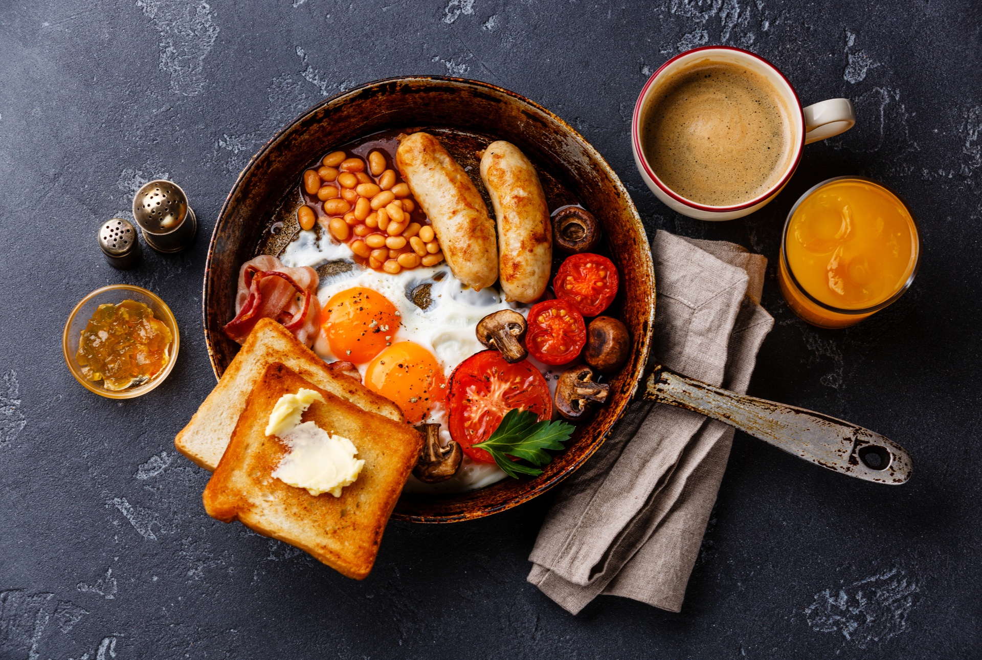 Delicious Breakfast Spread: A HD